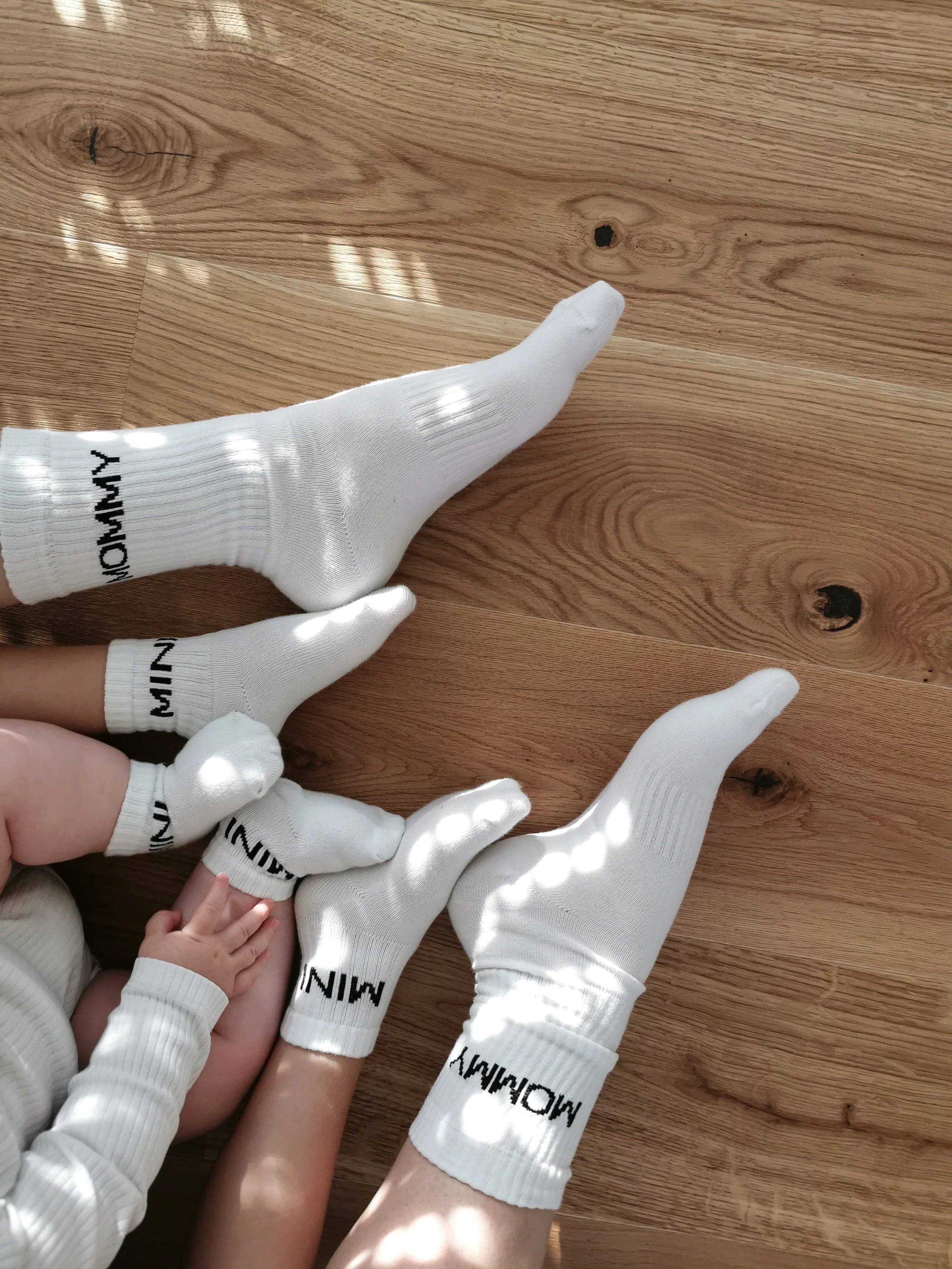 Socken MINI weiss