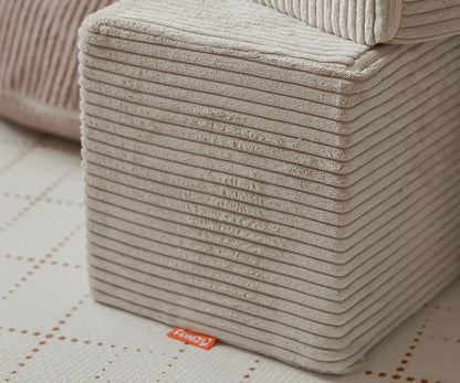 Funzy Cubes 4er Set - Cord Creme Beige