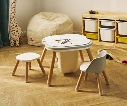 Funzy Spieltisch Stuhl - Graphit Grau