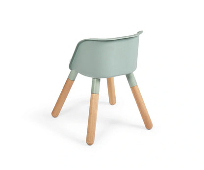 Funzy Spieltisch Stuhl - Pastell Grün