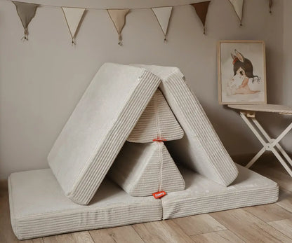 MINI SPIELSOFA - Cord Creme Beige