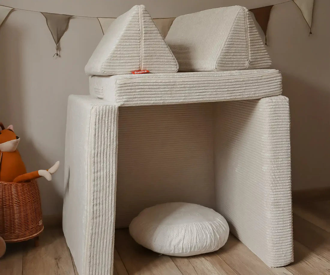 MINI SPIELSOFA - Cord Creme Beige