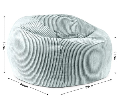 Sitzsack - Cord Salbei Grün