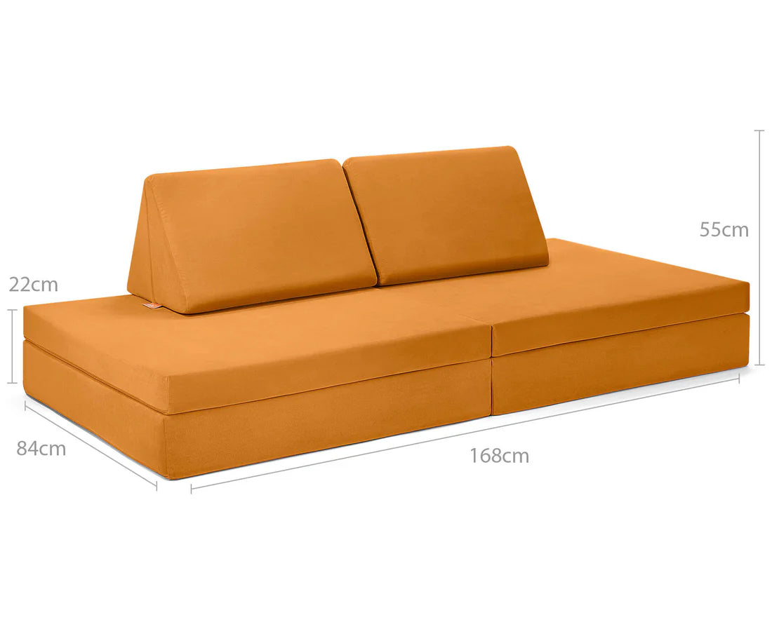 SPIELSOFA - Honig Gelb