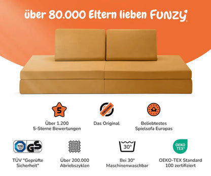 SPIELSOFA - Honig Gelb