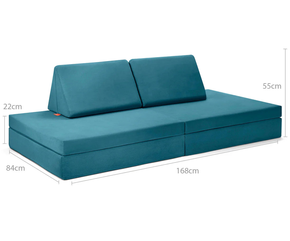 SPIELSOFA - Dino Türkis