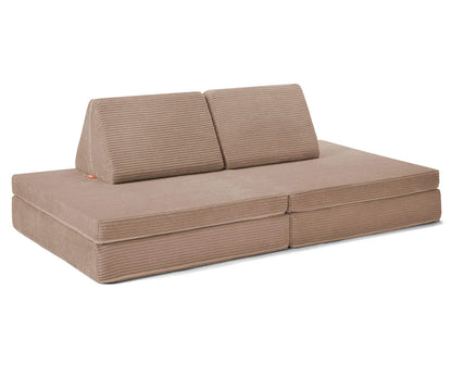 SPIELSOFA - Cord Karamell Beige