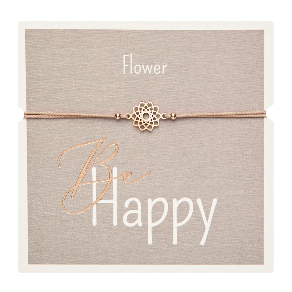 Armband - Be Happy - Flower