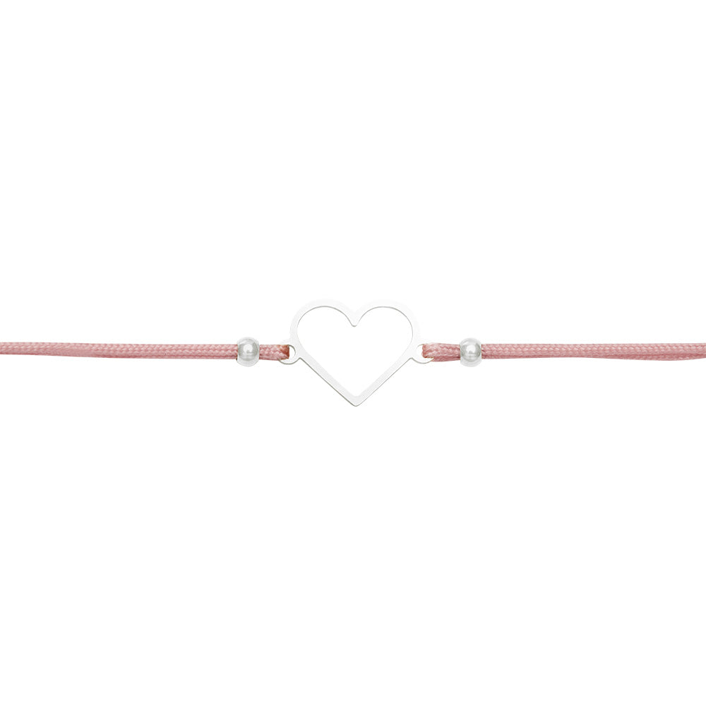 Armband - Be Happy - Herz