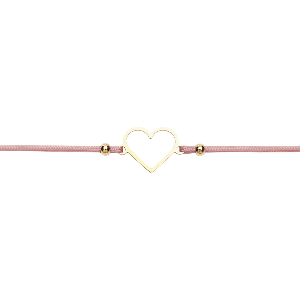 Armband - Be Happy - Herz