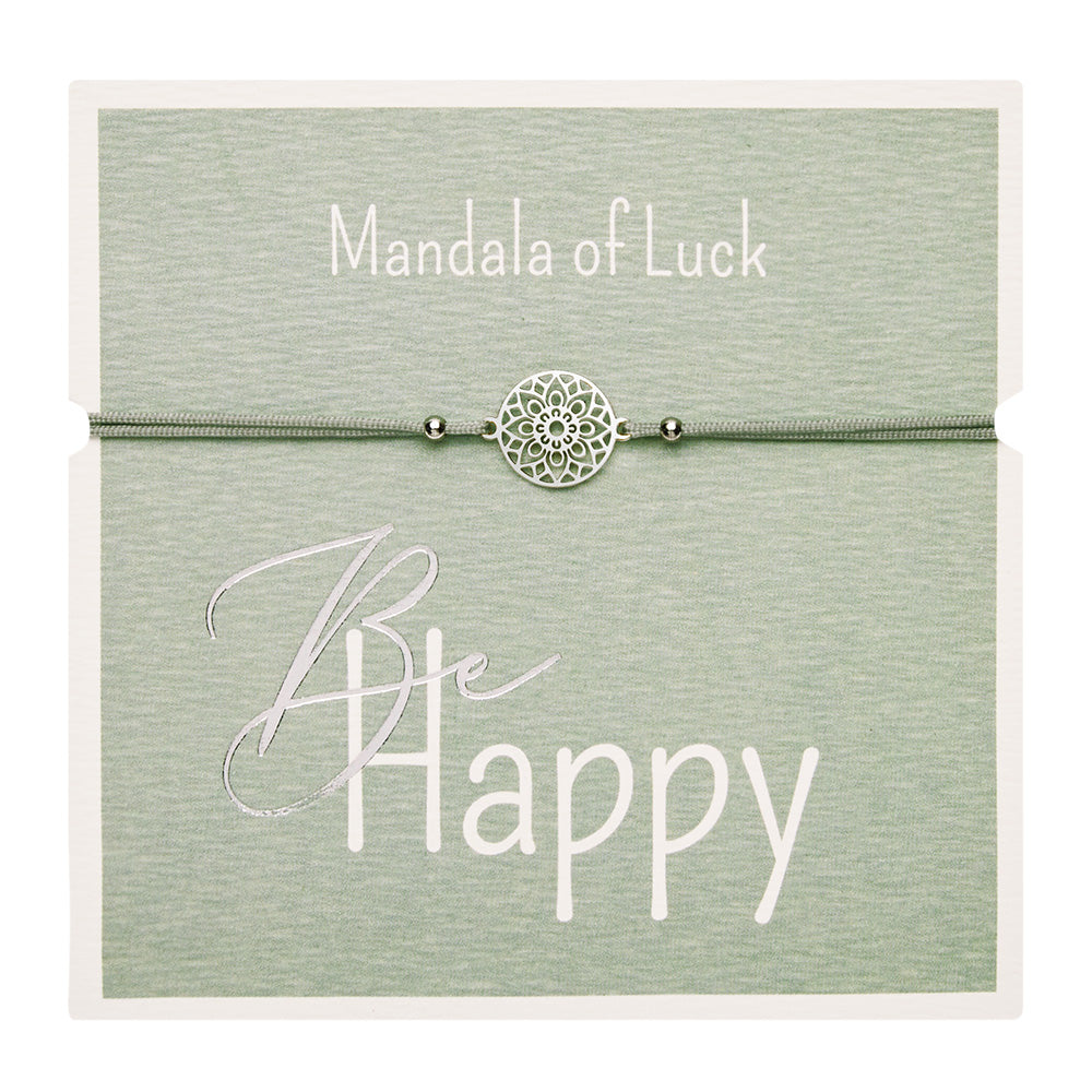 Armband - Be Happy - Mandala of luck