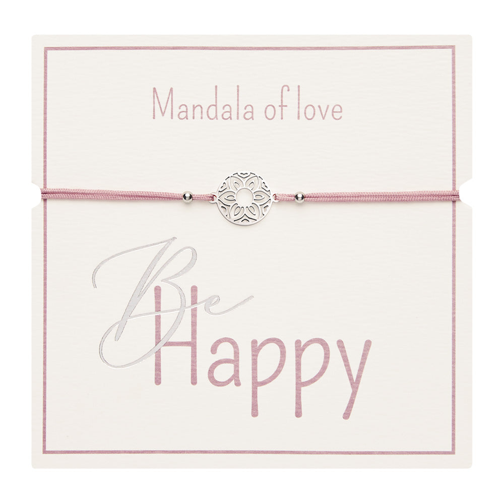 Armband - Be Happy - Mandala of love