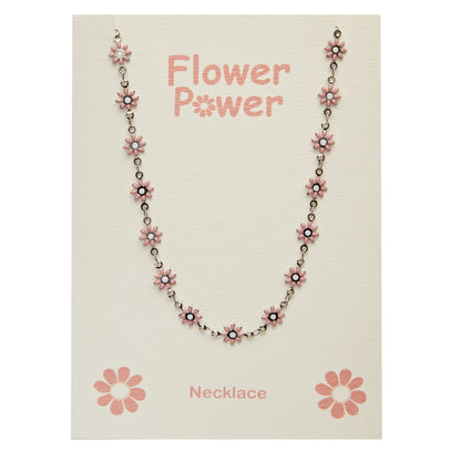 Halskette - Flower Power