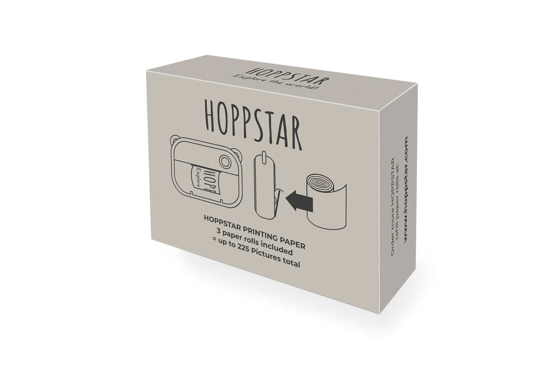 Papierrollen - 3er Nachfüllpack -für Hoppstar Artist