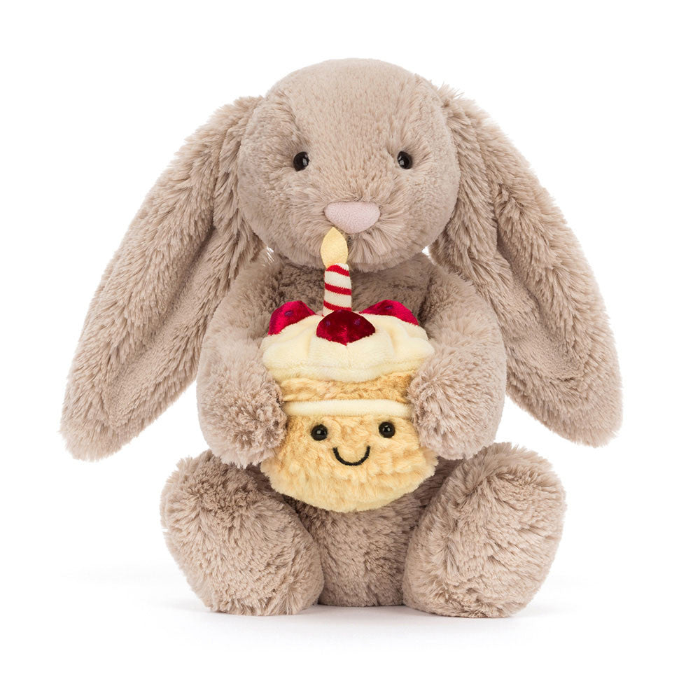 Kuscheltier Bashful Beige Bunny Birthday