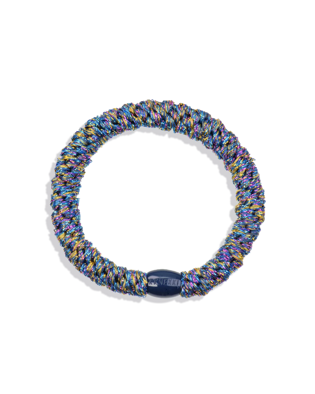 Haargummi - Electric Blue multiglitter