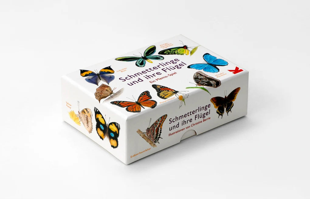 Schmetterlinge und ihre Flügel - Memo-Spiel