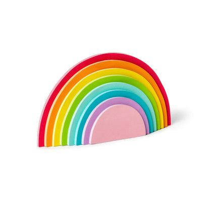 Notizblock selbstklebend - rainbow thoughts