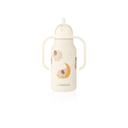 Kimmie Trinkflasche aus Stahl  250 ml - Elephant
