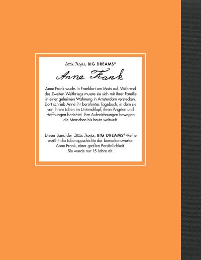 Little People, BIG DREAMS - Anne Frank