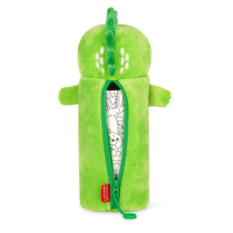 Plüsch-Federmäppchen - Super Soft - Dino