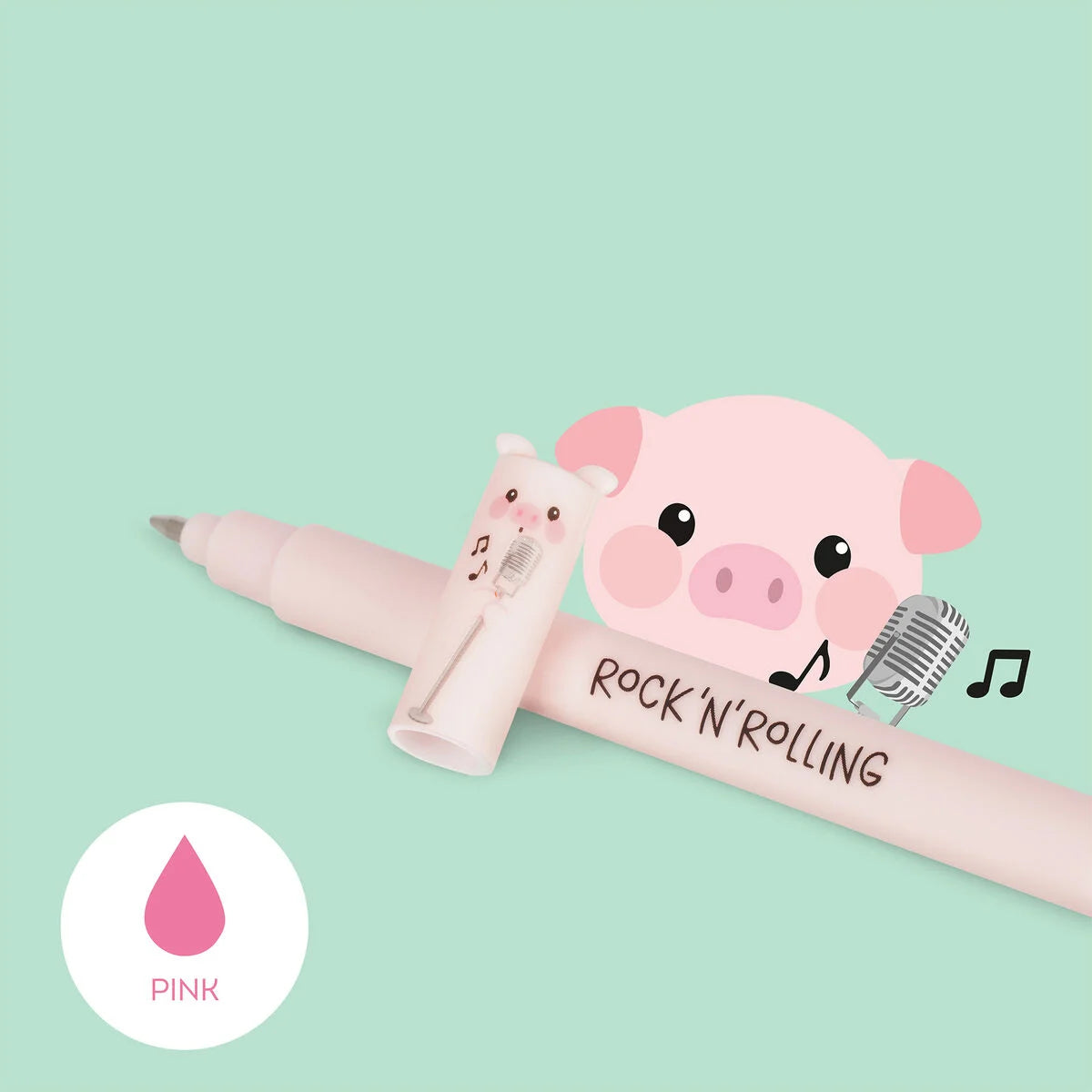 Set mit 4 Löschbaren Gelstiften Farm Sweet Farm - Erasable Pen