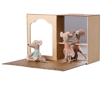 Ballettmäuse im Tanzstudio, Kleine Schwester und kleiner Bruder