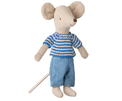 Strickpullover und Hose, Großer Bruder Maus