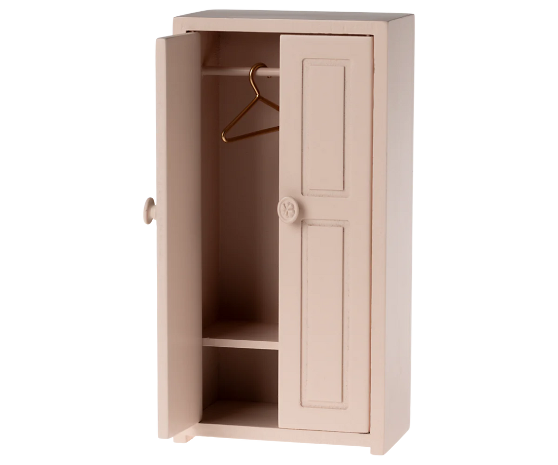 Kleiderschrank Maus - hellrosa