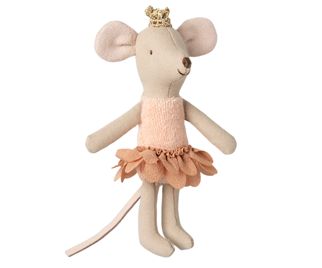 Prinzessin Maus, Kleine Schwester in Streichholzschachtel - apricot