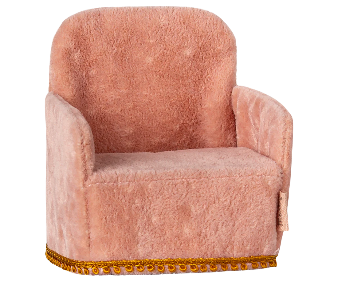 Sessel, Maus - Rose
