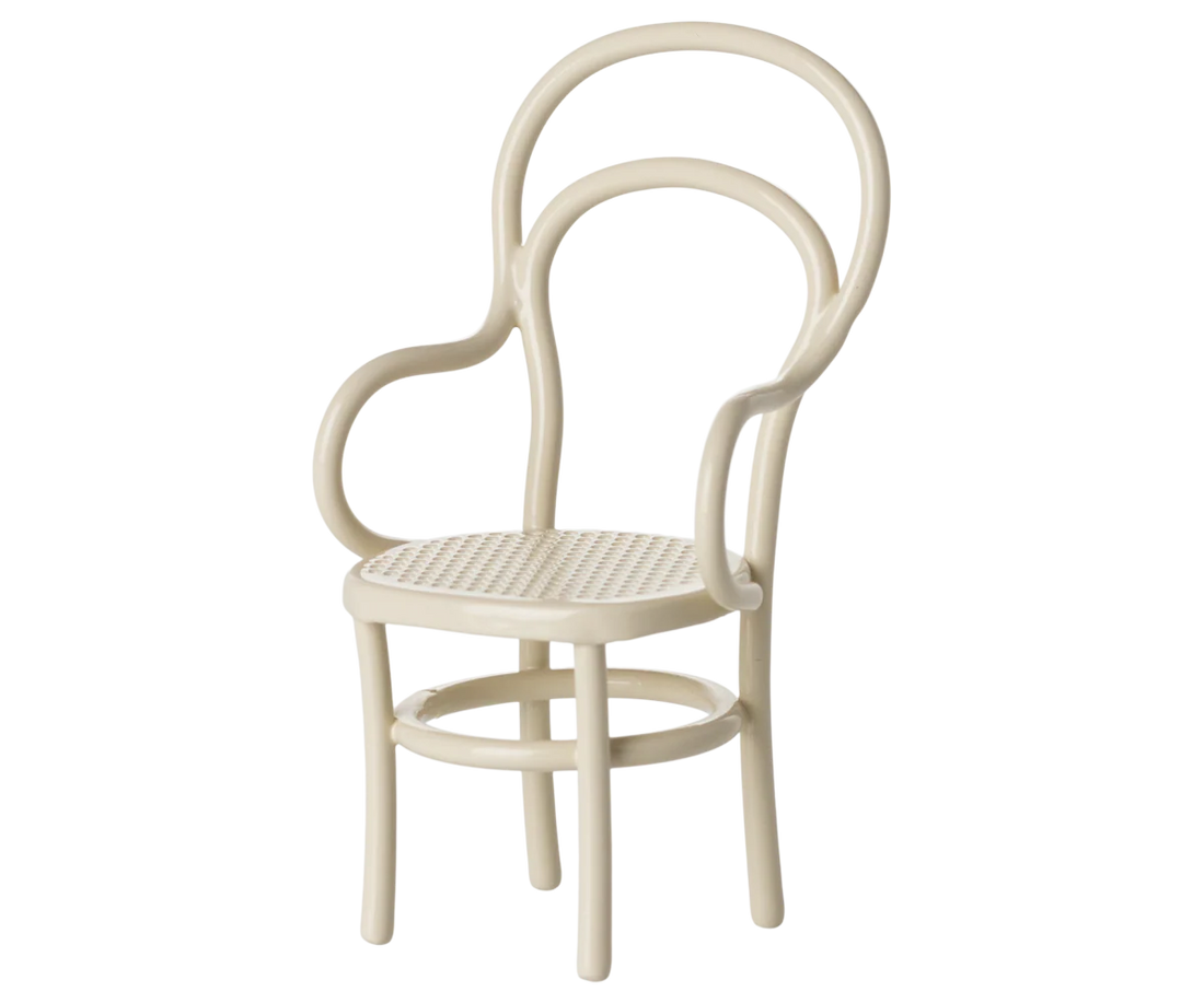 Vintage Stuhl, Maus - Creme