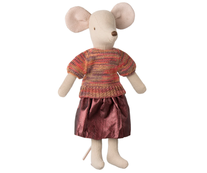 Rock und Strickbluse, Mama Maus