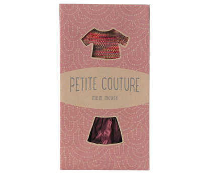 Rock und Strickbluse, Mama Maus