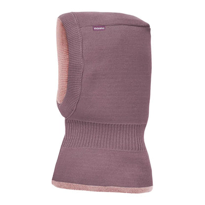 MINI Schlupfmütze, 2- farbig rosa taupe