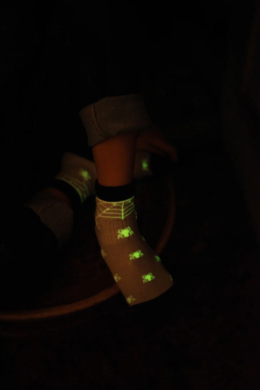 Halloween Socken - Spinnen