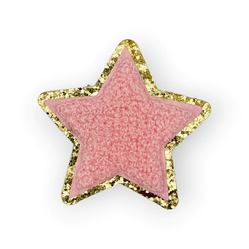 Glitzer Sticker Stern