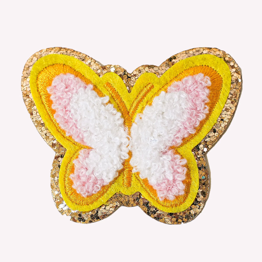 Glitzer Sticker Schmetterling