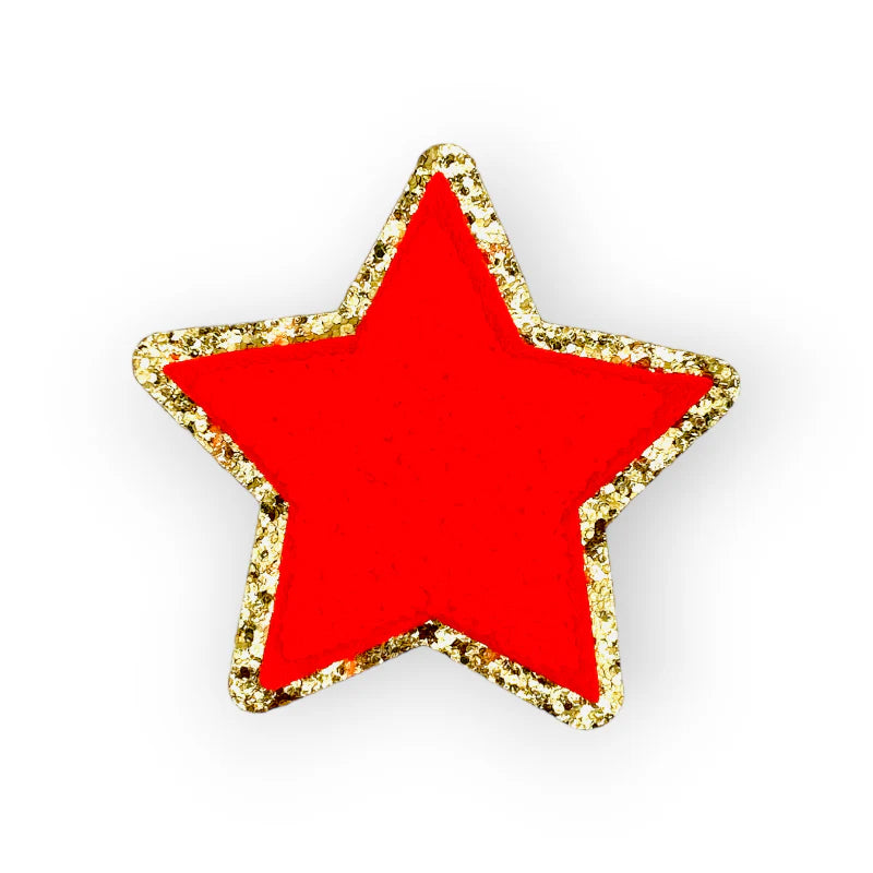 Glitzer Sticker Stern