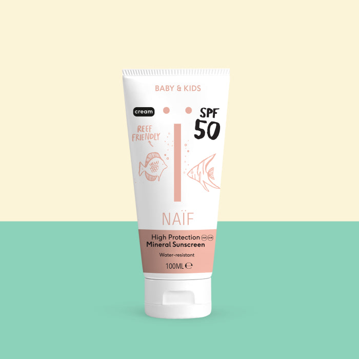 Sonnencreme mit natürlichen UV-Filtern - Sunscreen Baby &amp; Kids LSF 50