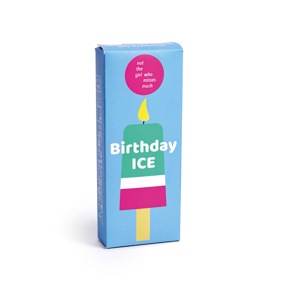 Kerze - Birthday Ice