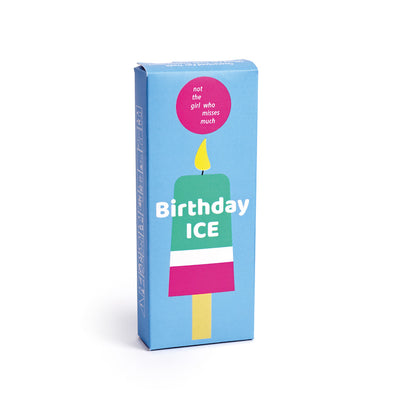 Kerze - Birthday Ice