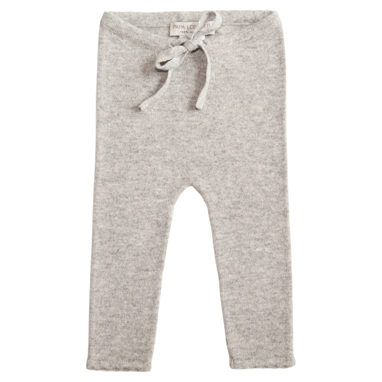 Kaschmir Leggings &quot;Neva&quot; - hellgrau