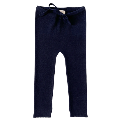 Kaschmir Leggings &quot;Neva&quot; - dunkelblau