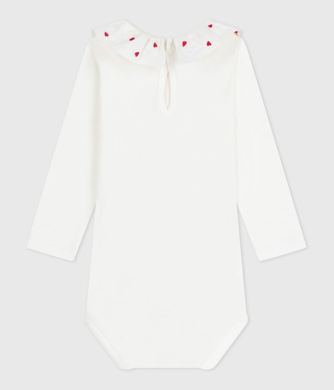 Baby-Body mit besticktem Kragen