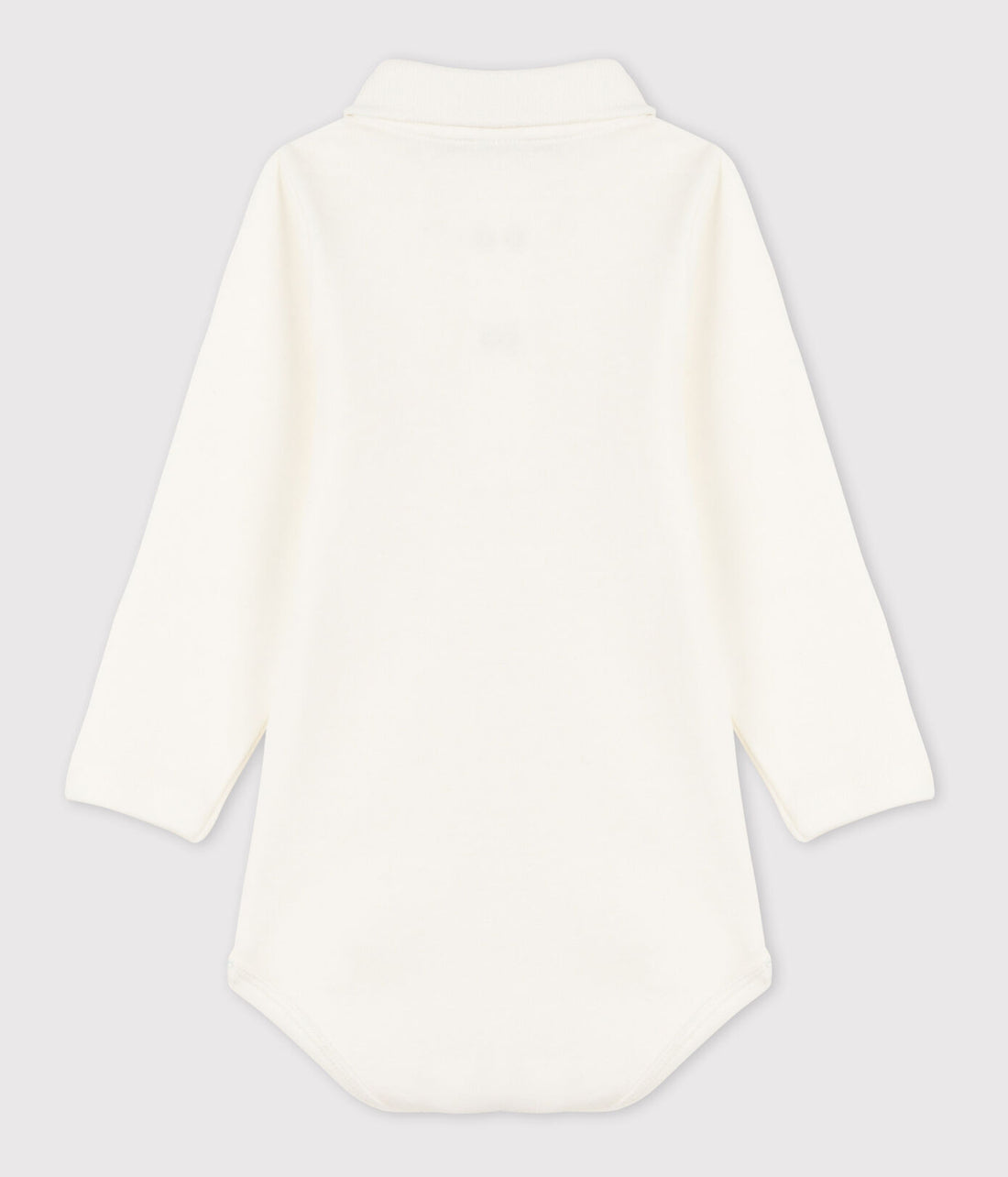 Langärmeliger Baby-Body mit Polokragen