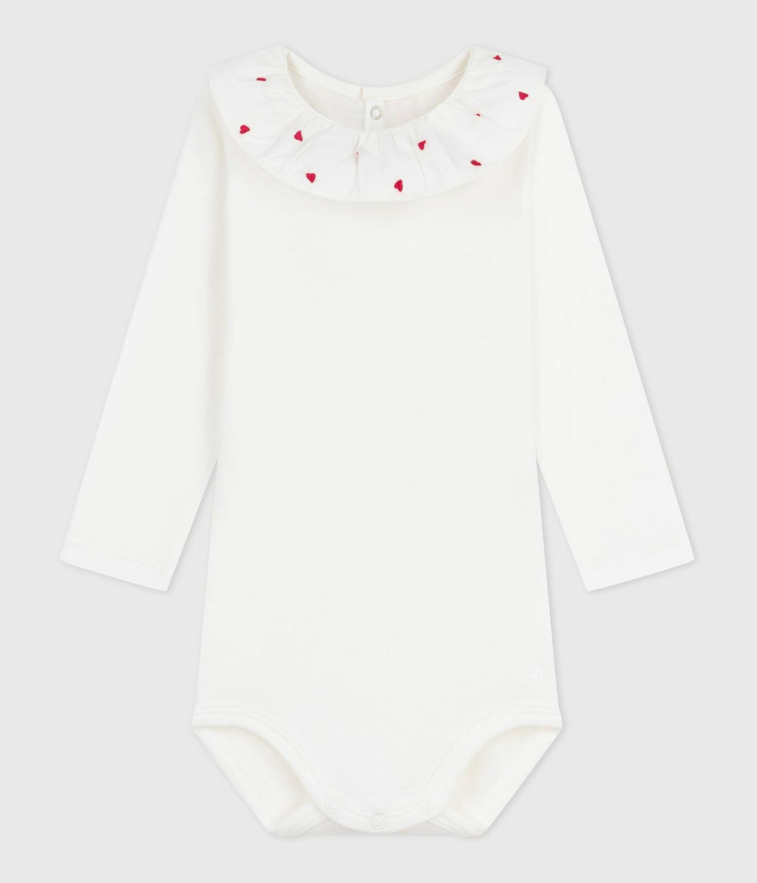 Baby-Body mit besticktem Kragen