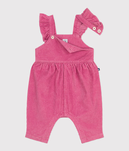 Baby-Latzhose aus Cord