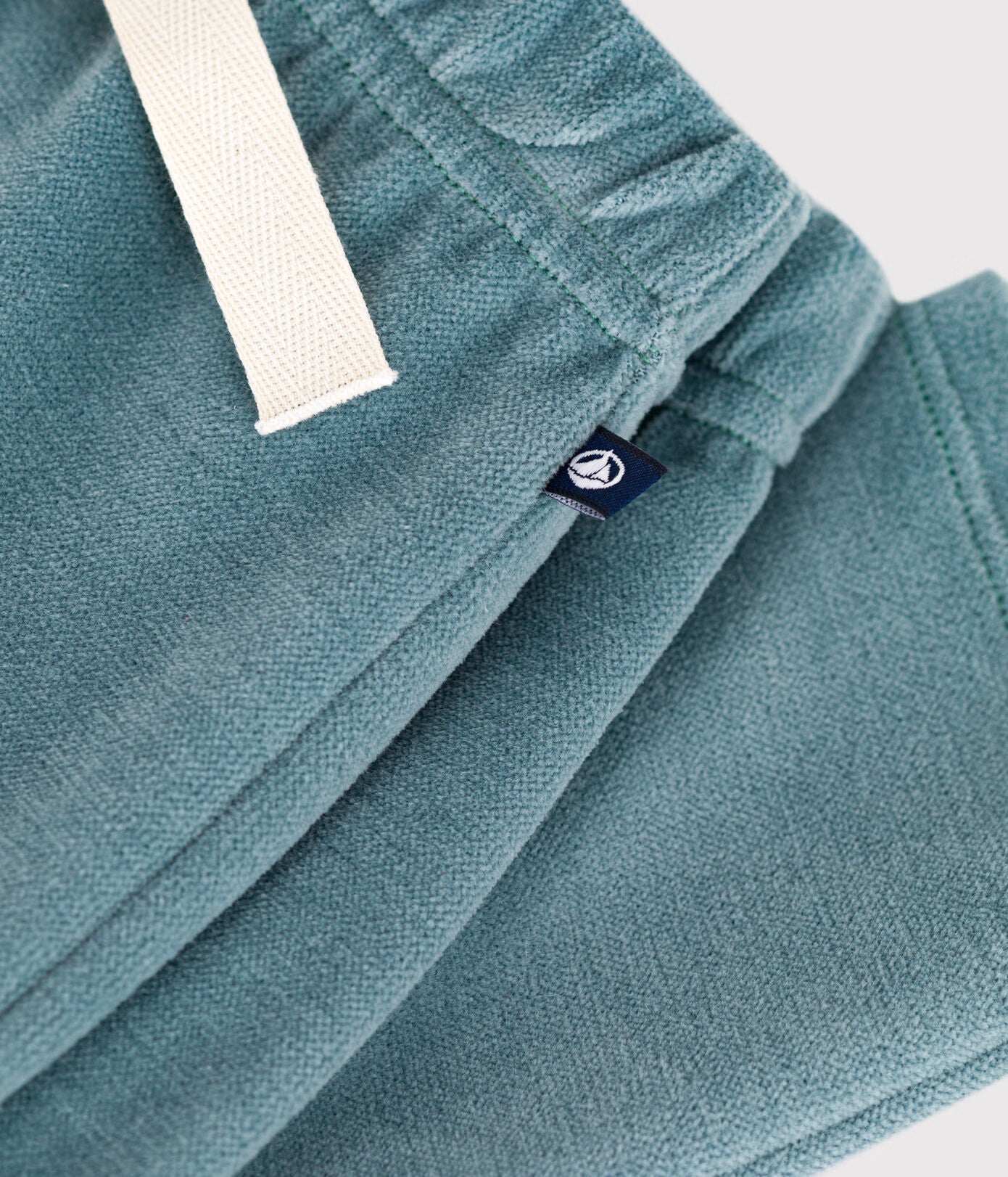Baby-Hose aus Bouclette-Samt