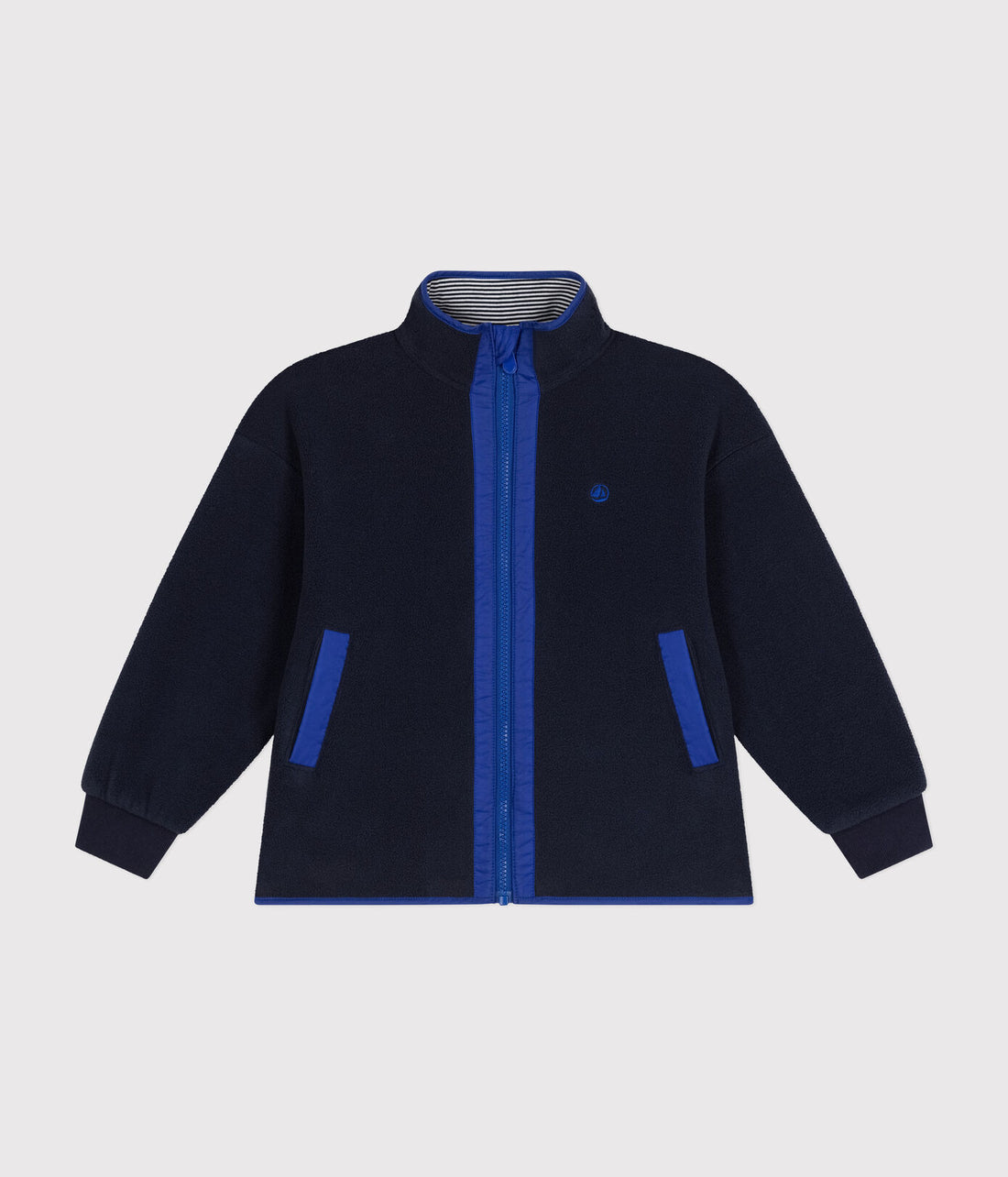 Kinder-Fleecejacke mit Reißverschluss